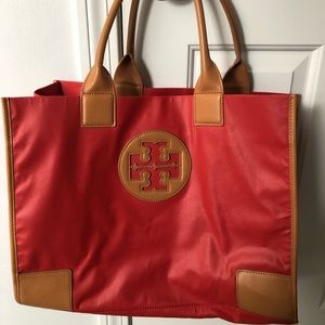 Tory Burch Coated canvas tote bag